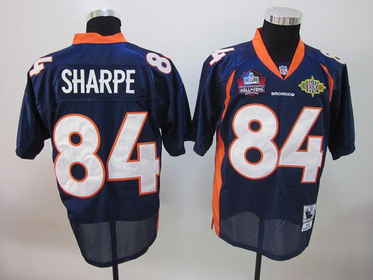 Broncos 84 Sharp Blue Hall of Fame Jerseys