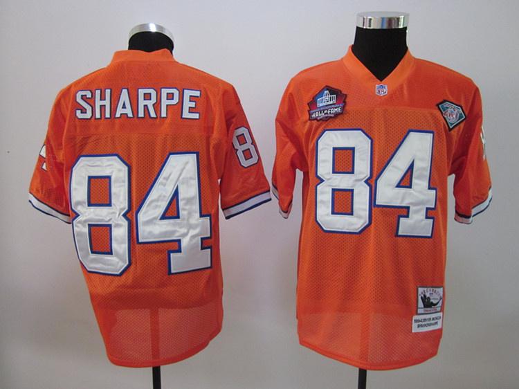 Broncos 84 Sharp Orange Hall of Fame Jerseys