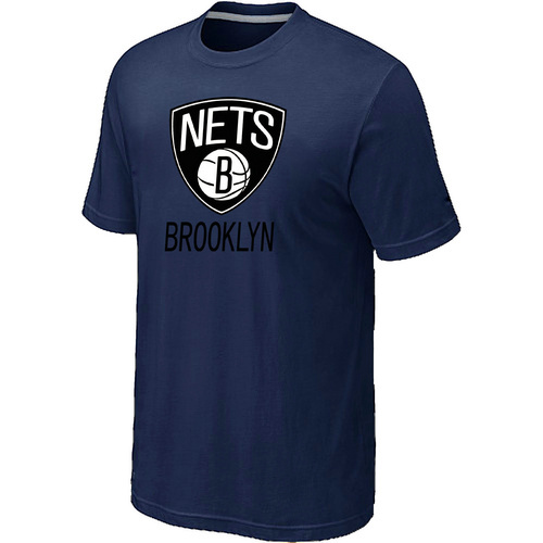 Brooklyn Nets Men T-shirt D.Blue