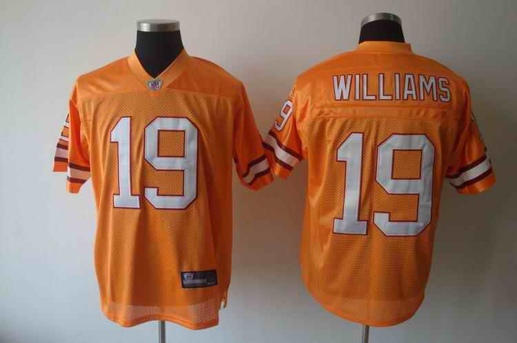 Buccaneers 19 Williams orange Jerseys