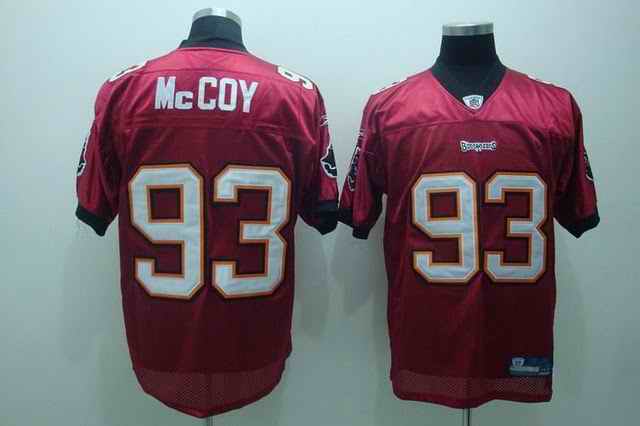 Buccaneers 93 Mccoy red Jerseys