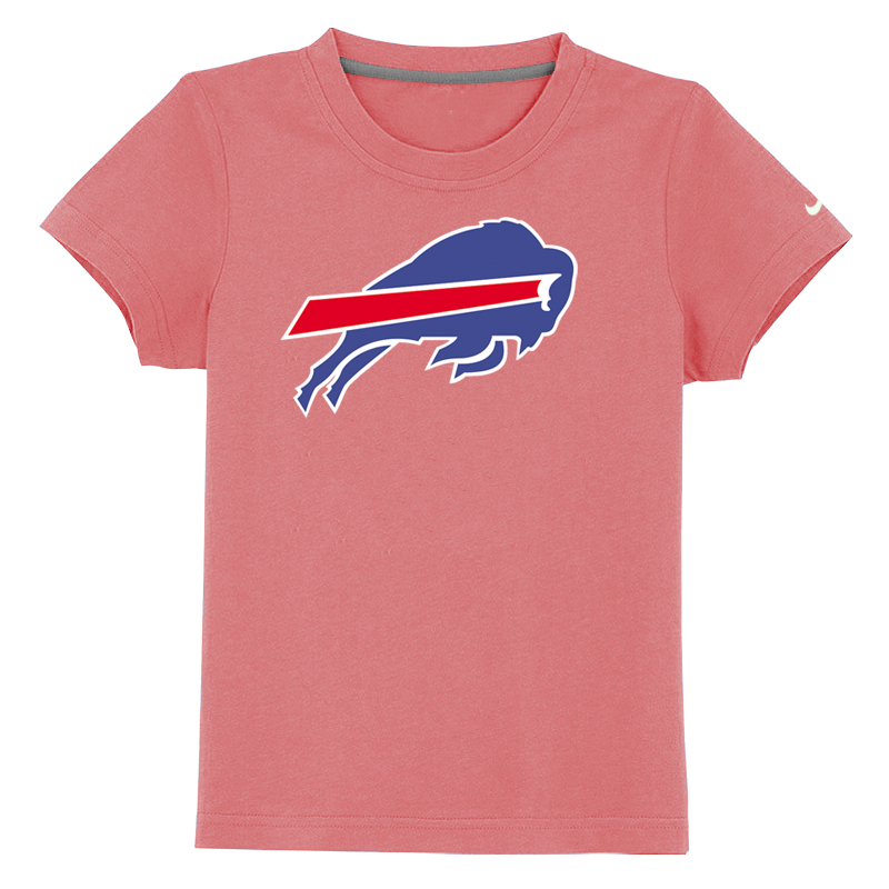 Buffalo Bills Sideline Legend Authentic Logo Youth T-Shirt Pink