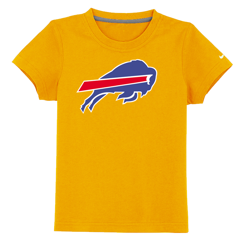 Buffalo Bills Sideline Legend Authentic Logo Youth T-Shirt Yellow