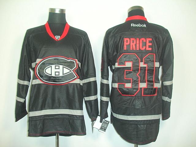 Canadiens 31 Price black Jerseys