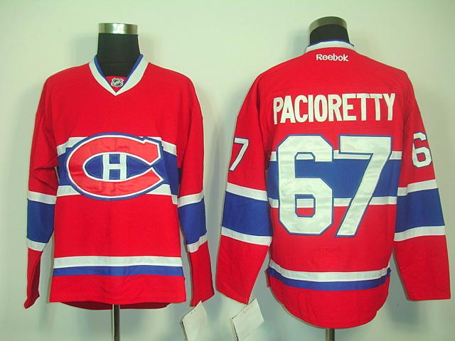 Canadiens 67 Pacioretty red Jersey