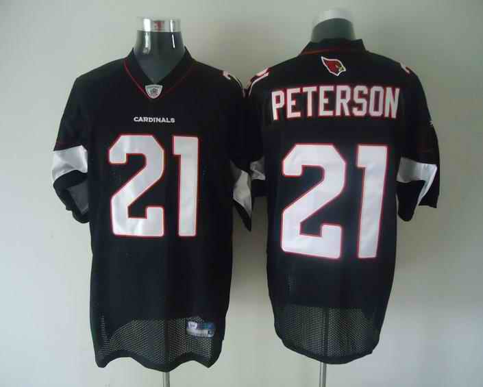 Cardinals 21 Peterson black Jerseys