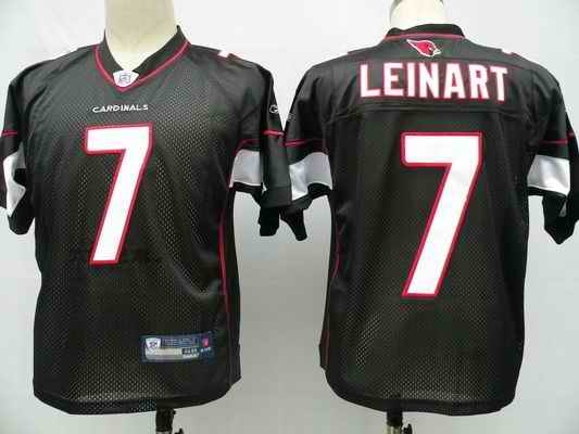 Cardinals 7 Matt Leinart black jerseys