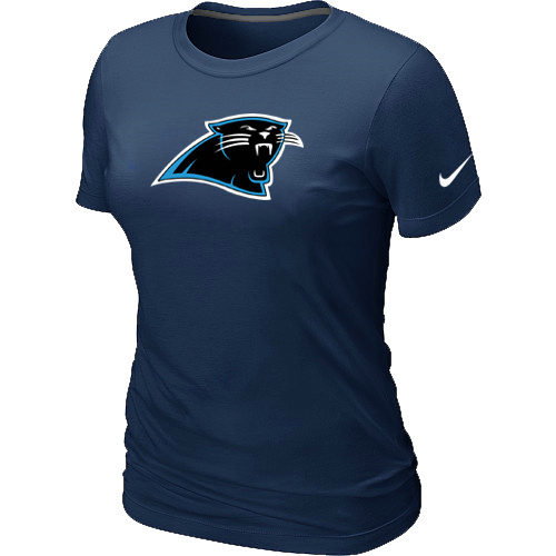 Carolina Panthers D.Blue Women's Logo T-Shirt