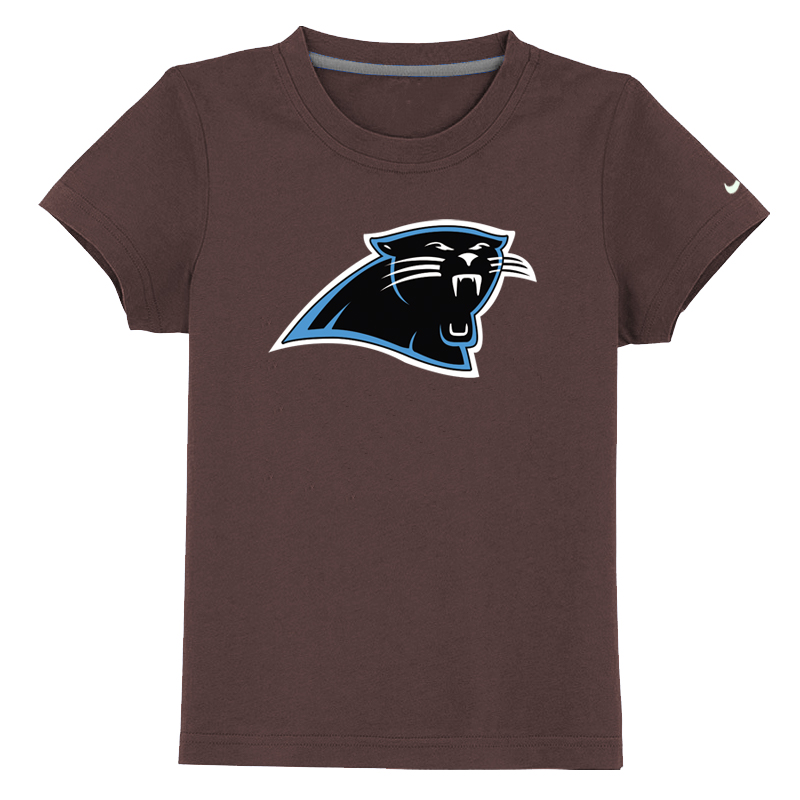 Carolina Panthers Sideline Legend Authentic Logo Youth T-Shirt Brown