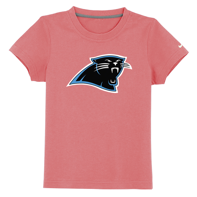 Carolina Panthers Sideline Legend Authentic Logo Youth T-Shirt Pink