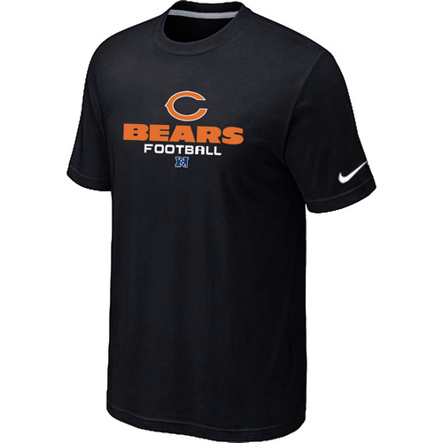 Chicago Bears Critical Victory Black T-Shirt