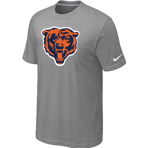 Chicago Bears L.Grey Tean Logo T-Shirt