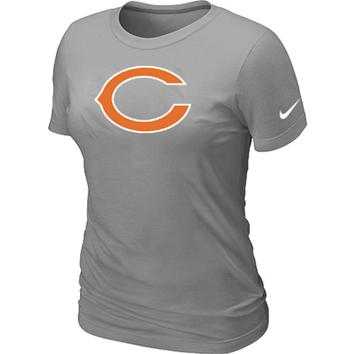 Chicago Bears L.Grey Women's Logo T-Shirt