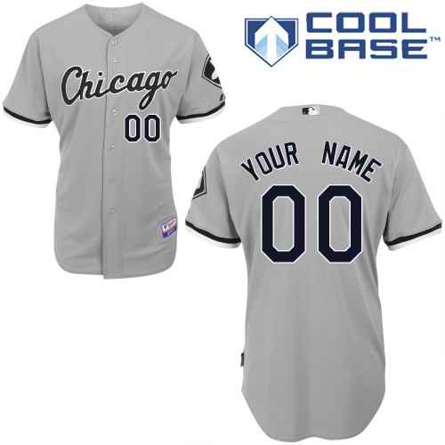 Chicago White Sox Grey Man Custom Jerseys