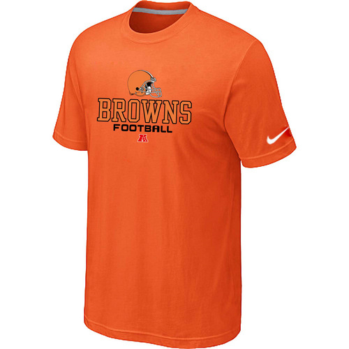Cleveland Browns Critical Victory Orange T-Shirt