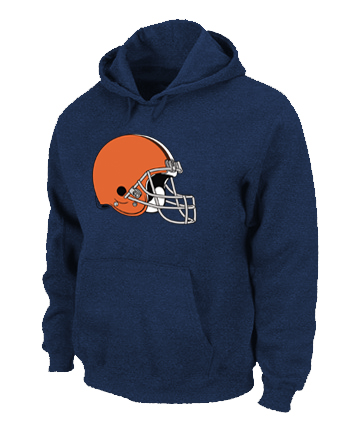 Cleveland Browns Logo Pullover Hoodie D.Blue
