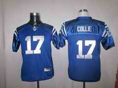 Colts 17 Collie blue kids Jerseys