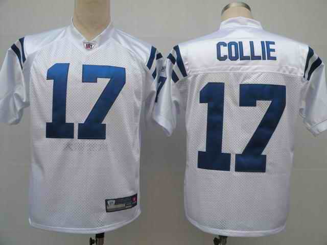 Colts 17 Collie white Jerseys
