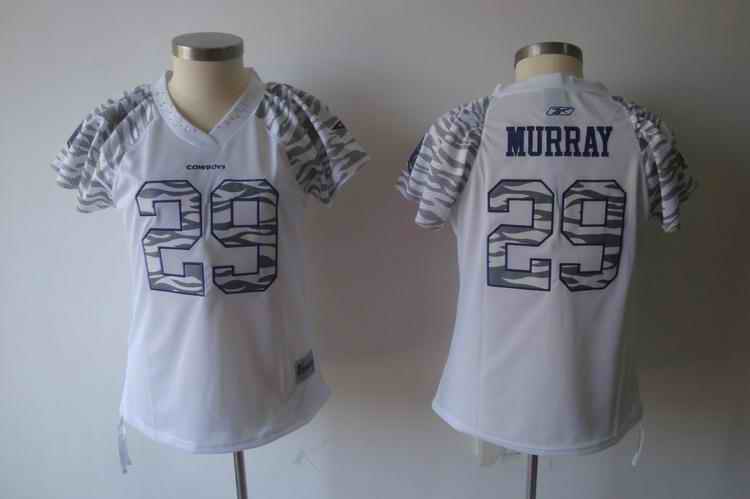 Cowboys 29 Murray white zebra women Jerseys