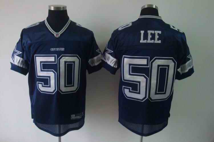 Cowboys 50 Lee blue Jerseys