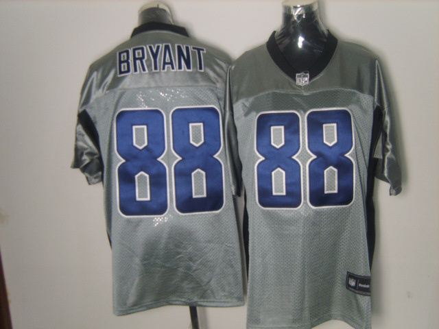 Cowboys 88 Bryant Grey Jerseys