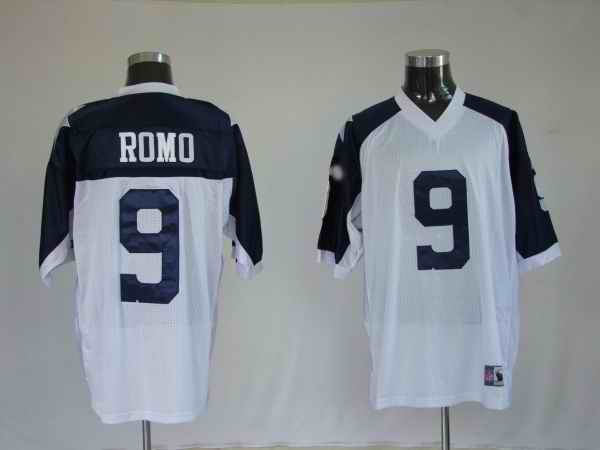 Cowboys 9 Tony Romo White Thanksgiving Jerseys