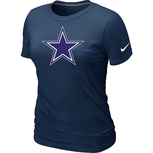 Dallas Cowboys D.Blue Women's Logo T-Shirt