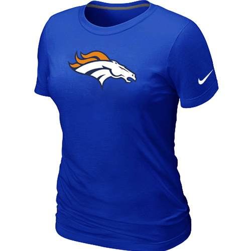 Danver Broncos Blue Women's Logo T-Shirt