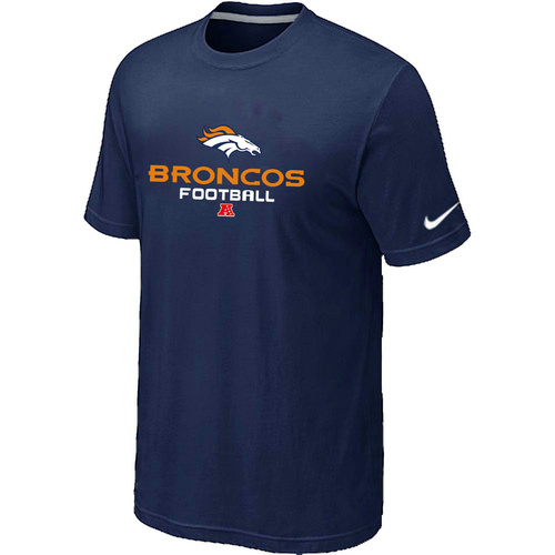 Denver Broncos Critical Victory D.Blue T-Shirt