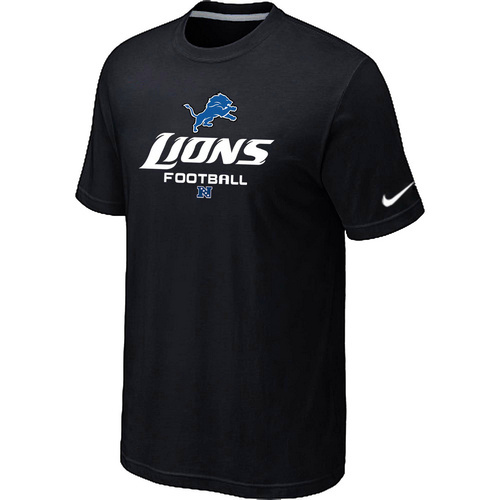 Detroit Lions Critical Victory Black T-Shirt