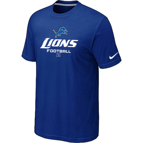 Detroit Lions Critical Victory Blue T-Shirt
