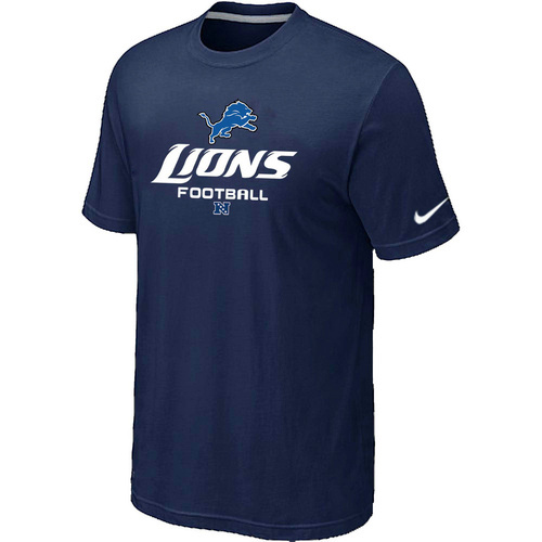 Detroit Lions Critical Victory D.Blue T-Shirt
