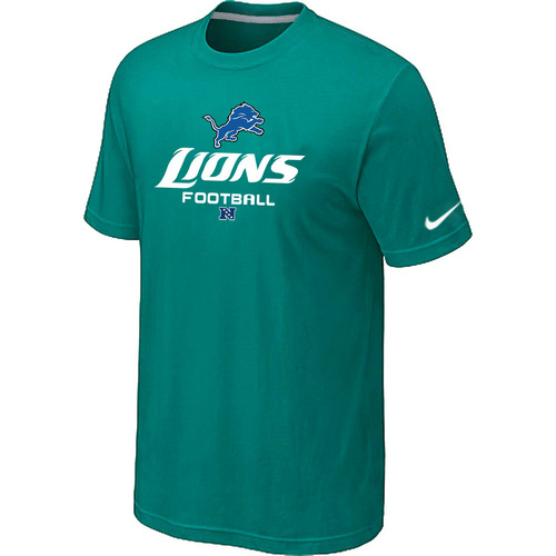 Detroit Lions Critical Victory Green T-Shirt
