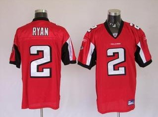 Falcons 2 Matt Ryan Red Jerseys
