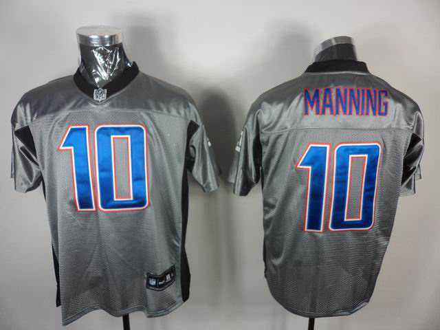 Giants 10 Manning Grey Jerseys