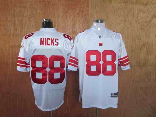 Giants 88 Nicks white Jerseys