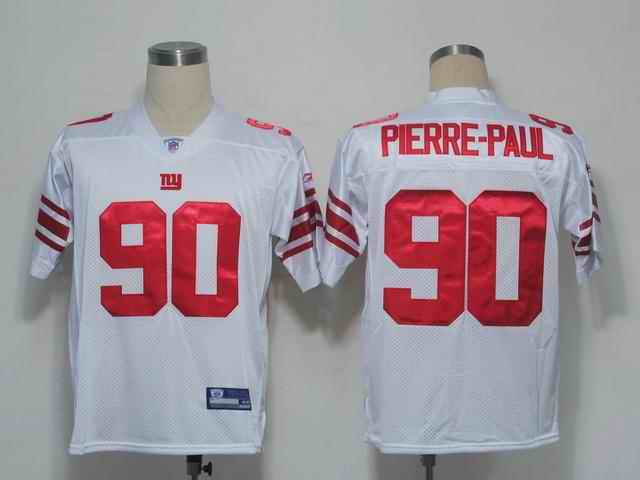 Giants 90 Pierre-Paul white Jerseys