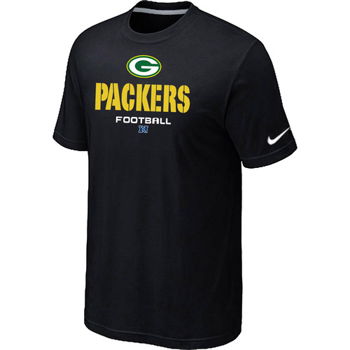 Green Bay Packers Critical Victory Black T-Shirt