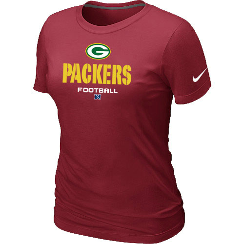 Green Bay Packers Critical Victory Women's Red T-Shirt