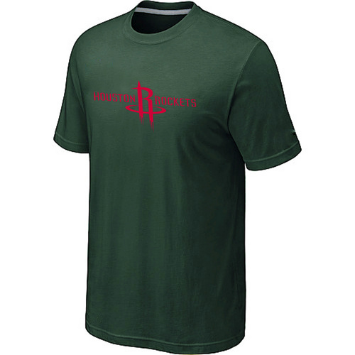 Houston Rockets adidas Primary Logo T-Shirt -D.Green