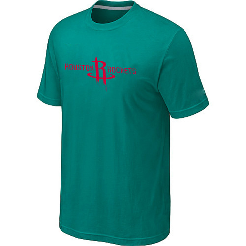 Houston Rockets adidas Primary Logo T-Shirt -Green