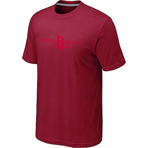 Houston Rockets adidas Primary Logo T-Shirt -Red
