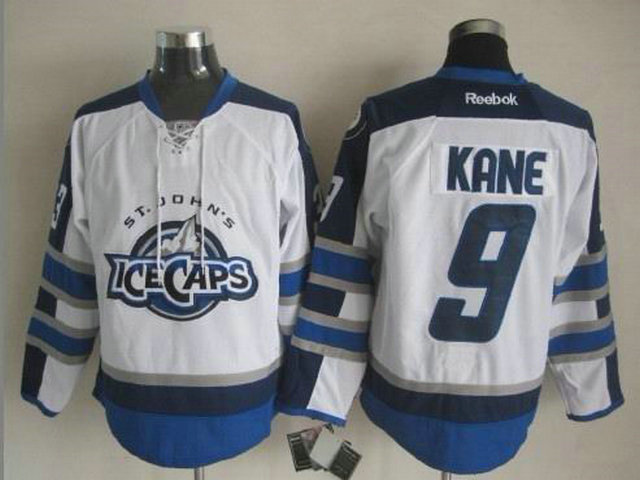 Ice Caps 9 Kane White Jerseys