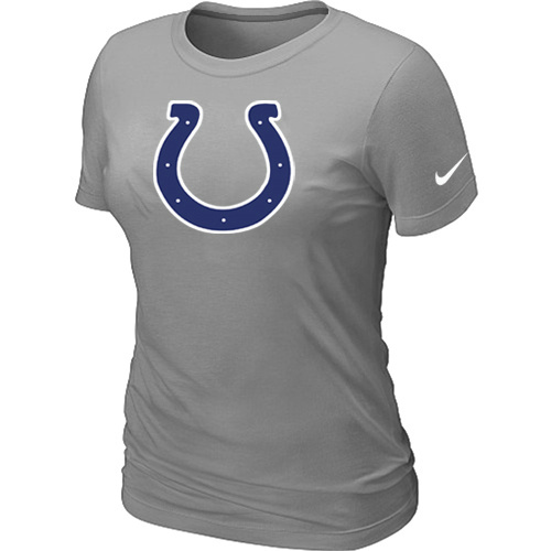 Indianapolis Colts L.Grey Women's Logo T-Shirt
