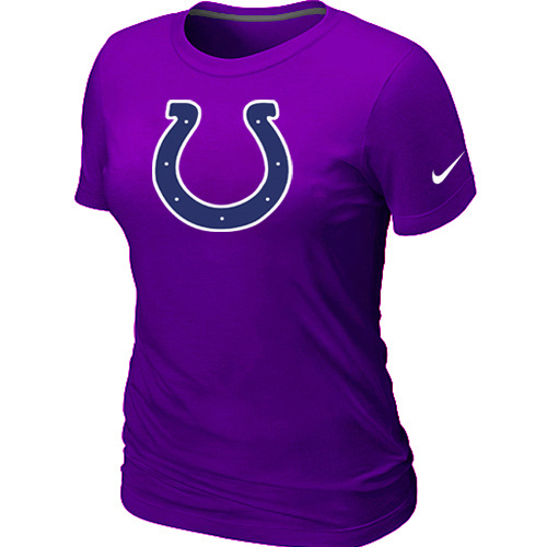 Indianapolis Colts Purple Women's Logo T-Shirt