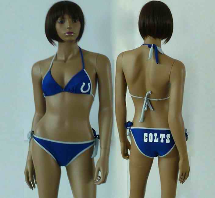 Indianapolis Colts women Halter Bikini