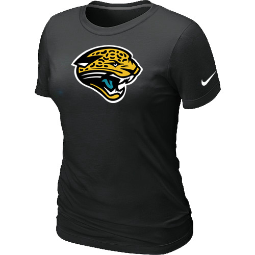Jacksonville Jaguars Black Women's Logo T-Shirt
