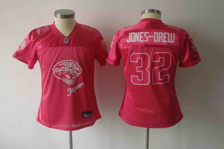 Jaguars 32 Jones-Drew pink 2011 fem fan women Jerseys
