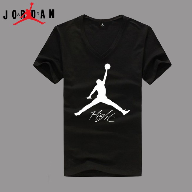 Jordan black Men T-shirt (02)