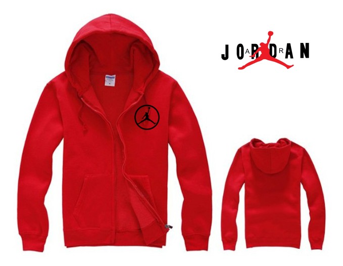 Jordan red Hoodies (01)